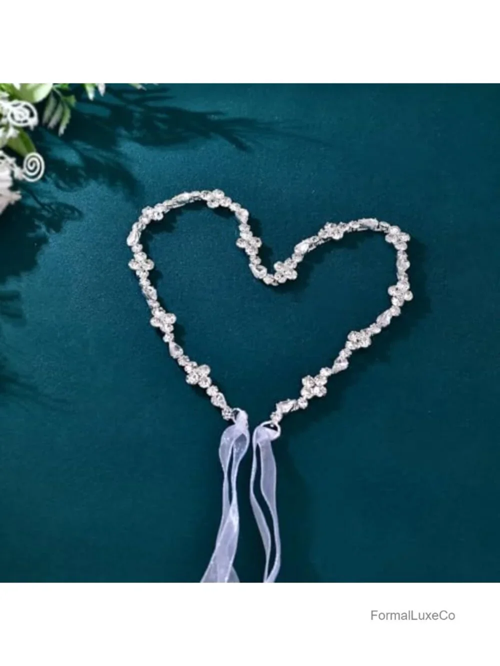Rhinestone Bridal Belt Thin Silver Wedding Belt Bridesmaid Belts for Dresses